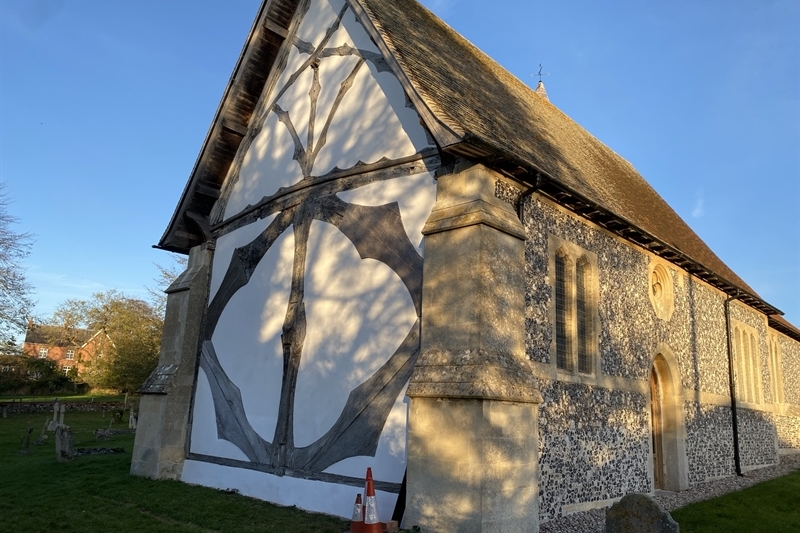 Render repair to St Marys 